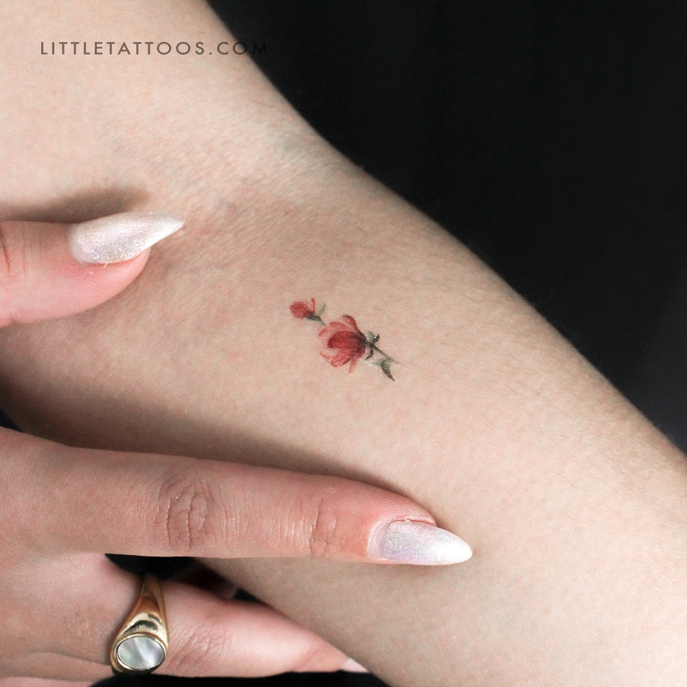 Magnolia Temporary Tattoo by Lena - Set of 3