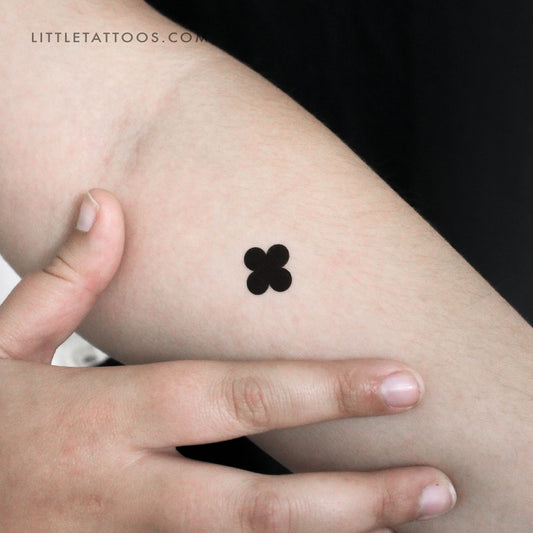 Quatrefoil Temporary Tattoo - Set of 3