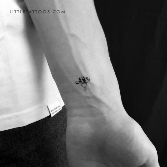 Tatuaje temporal de sombrero de piel de vaca (juego de 3)