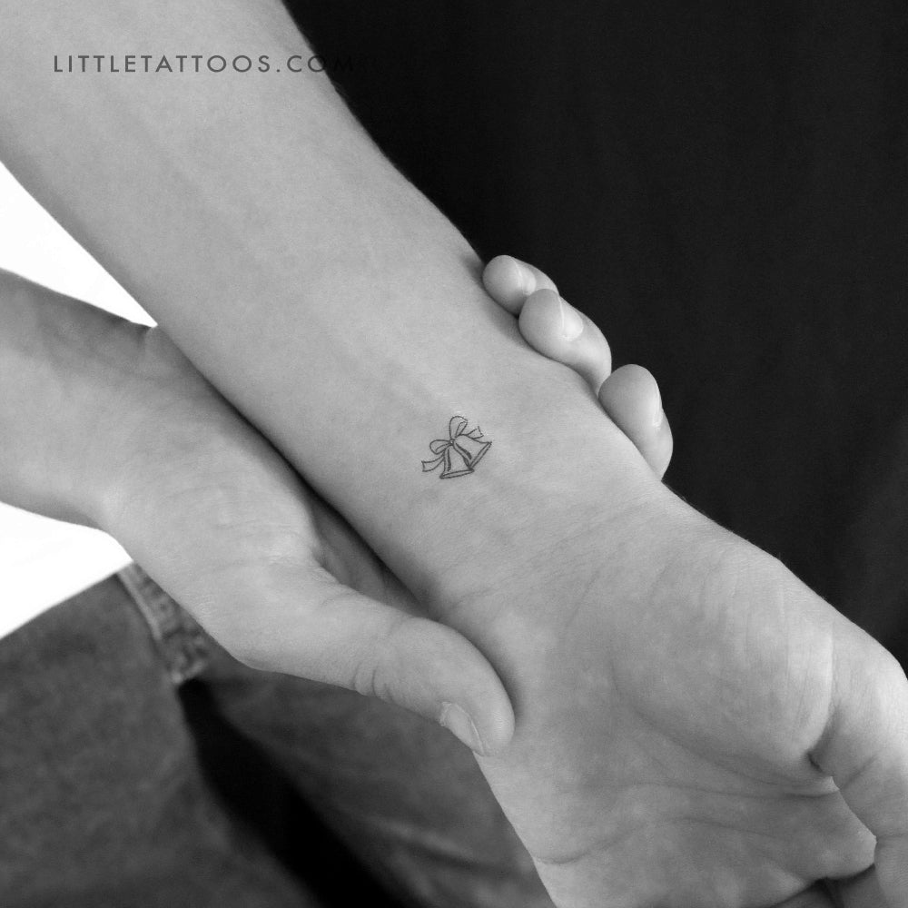 Bells Temporary Tattoo - Set of 3