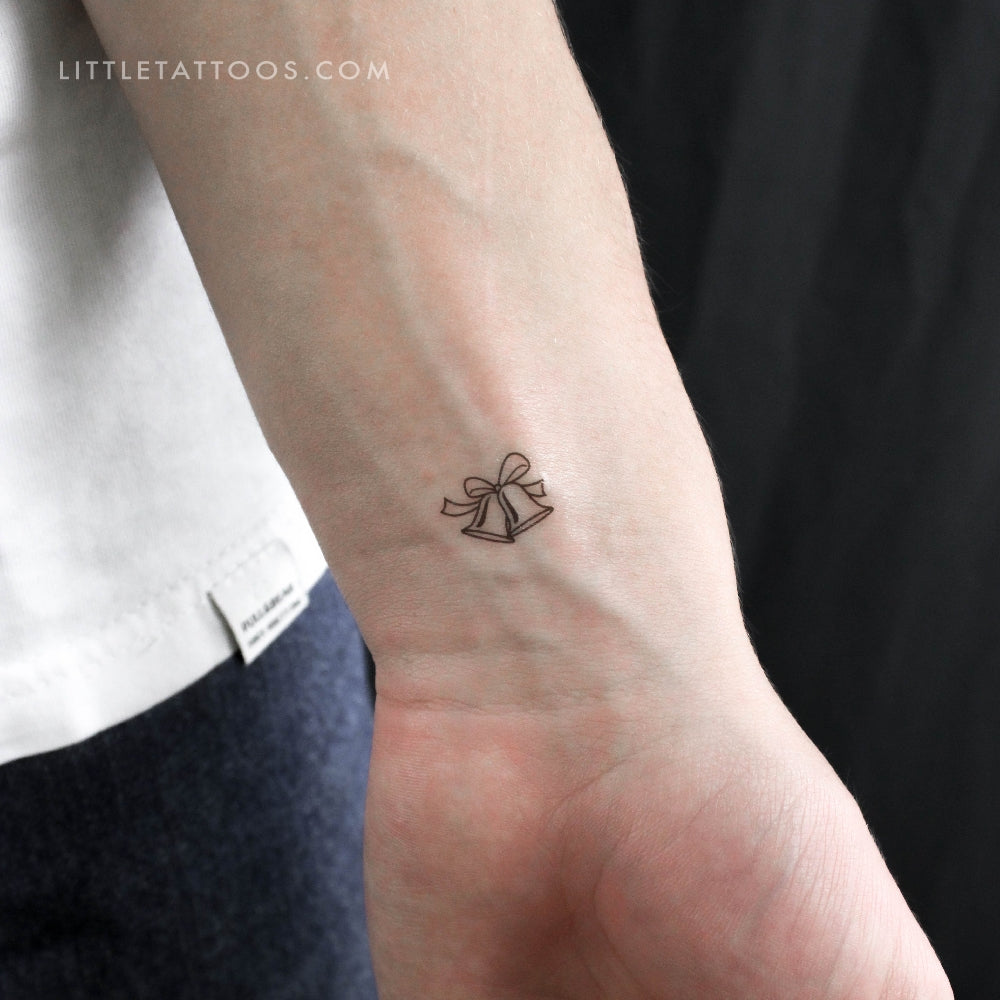 Bells Temporary Tattoo - Set of 3