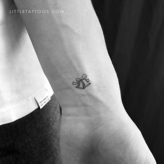 Bells Temporary Tattoo - Set of 3