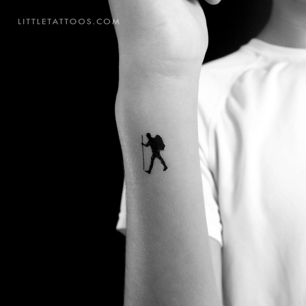 Tatuaje temporal de peregrino del Camino de Santiago - Juego de 3
