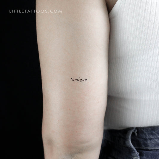 Rise Temporary Tattoo - Set of 3