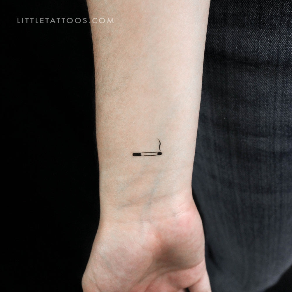 Cigarette Temporary Tattoo
