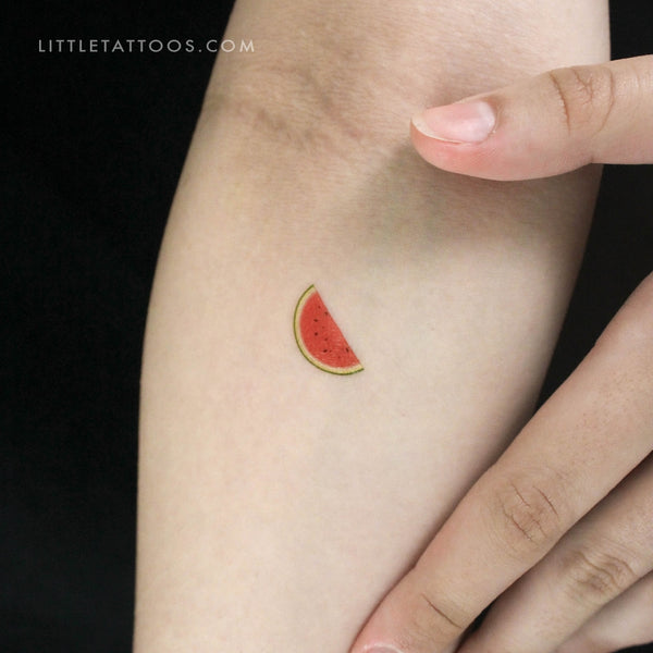 Watermelon Temporary Tattoo - Set of 3