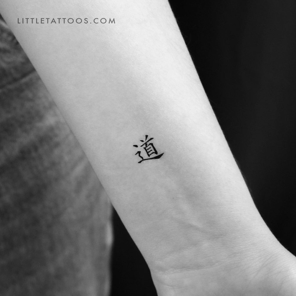 Tatuaje temporal pequeño de Tao - Juego de 3