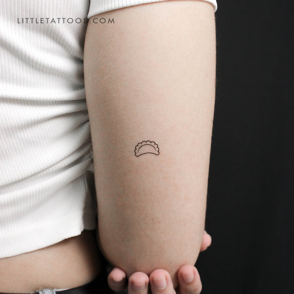 Dumpling Temporary Tattoo - Set of 3