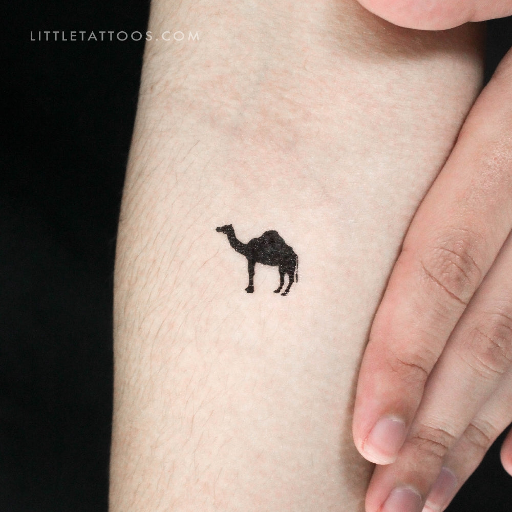 Dromedary Camel Temporary Tattoo