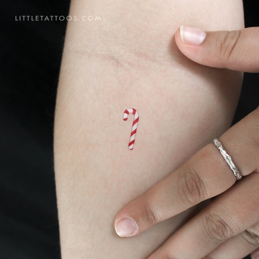 Tatuaje temporal de dulces navideños (juego de 3)
