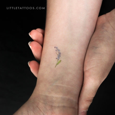 Little Forget-me-not Temporary Tattoo - Set of 3