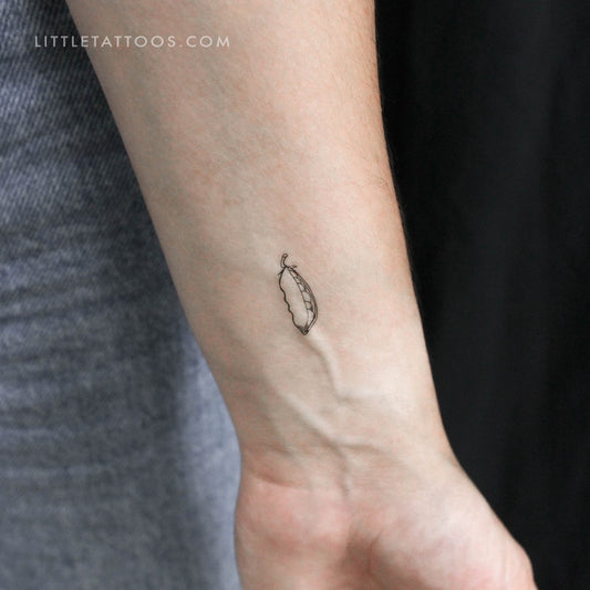 Tatuaje temporal de guisantes - Juego de 3