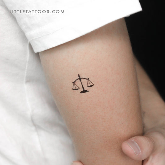 Tatuaje temporal de escala - Juego de 3
