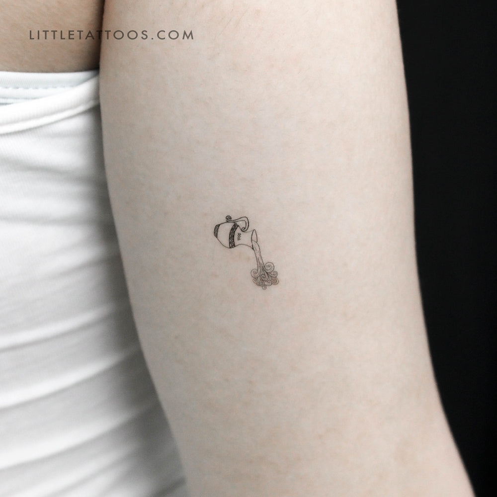 Black & White Water Tattoos That Wow