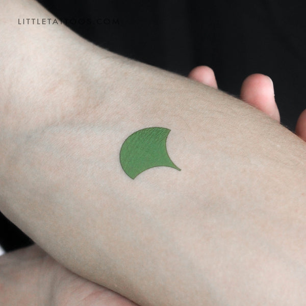 Tokyo Ginkgo Leaf Temporary Tattoo - Set of 3