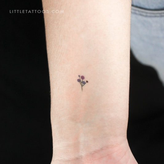 Tatuaje temporal de bayas de Zihee (juego de 3)