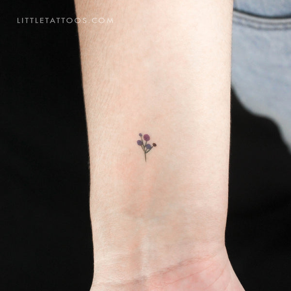 Berries Temporary Tattoo by Zihee - Set of 3