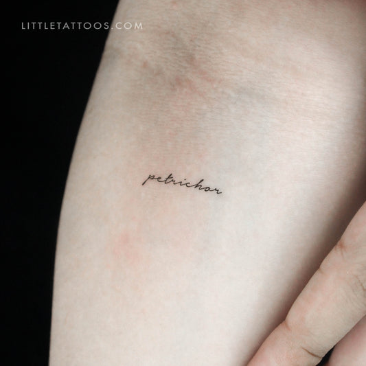 Petrichor Temporary Tattoo - Set of 3