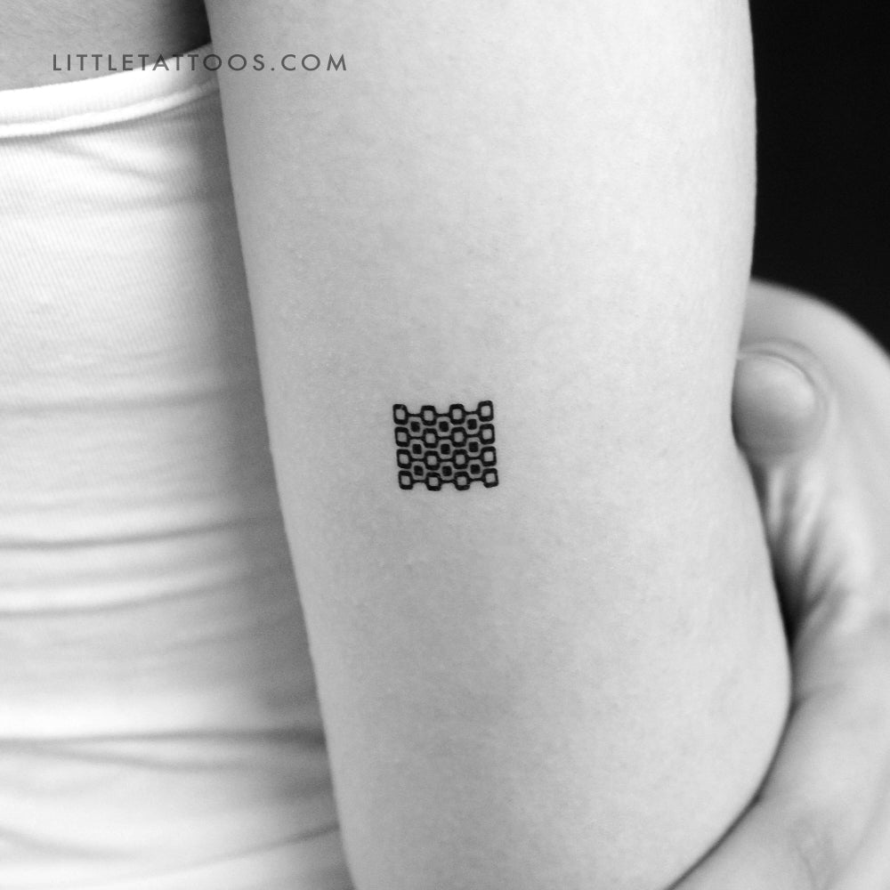 Tatuaje temporal con estampado de playa de Ipanema (juego de 3)