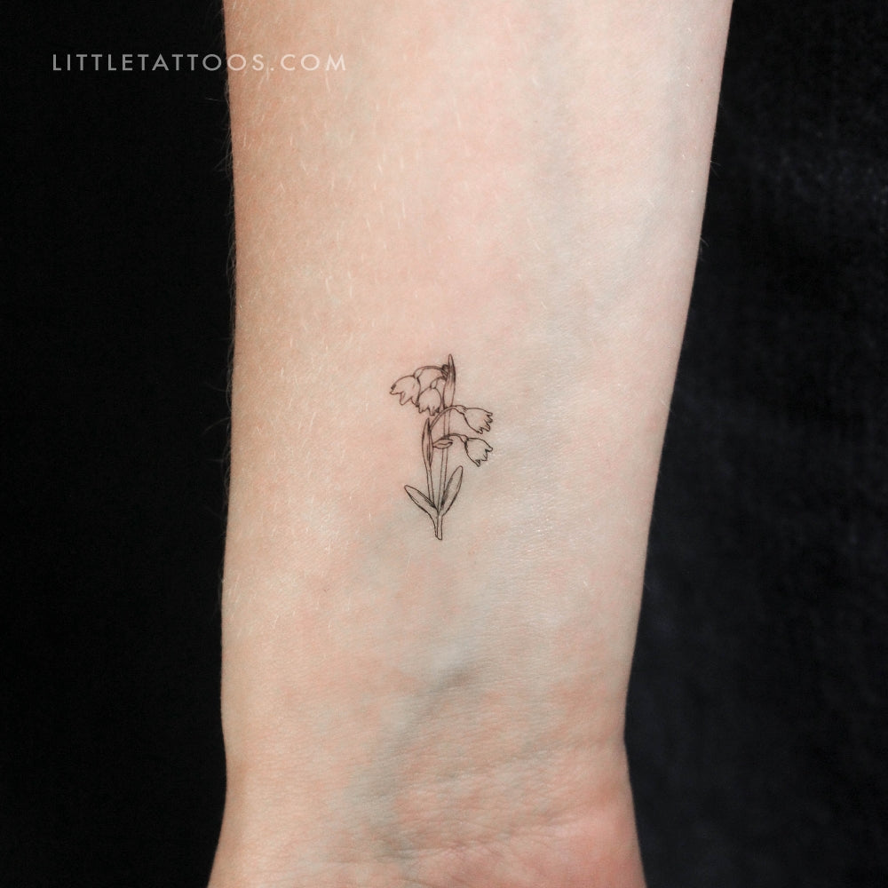 Spring Snowflake Temporary Tattoo - Set of 3 – Little Tattoos