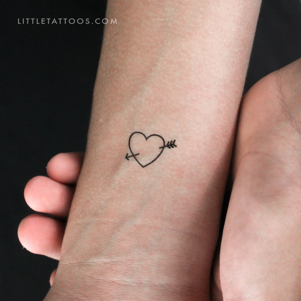 Small Fine Line Arrow Tattoo Ideas