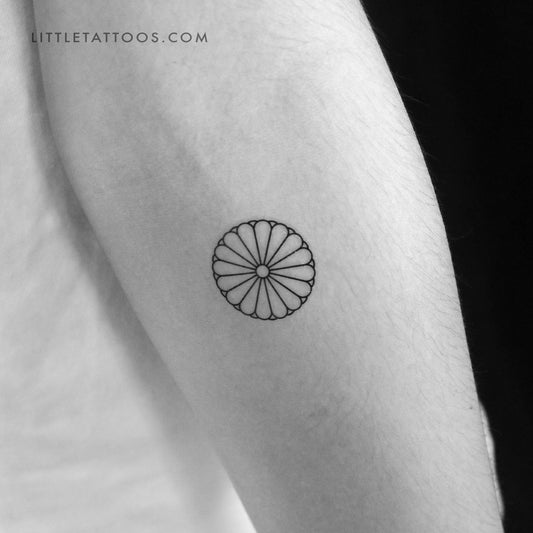 Tatuaje temporal del Sello Imperial de Japón (juego de 3)