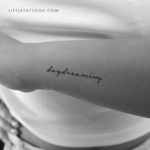 Daydreaming Temporary Tattoo - Set of 3