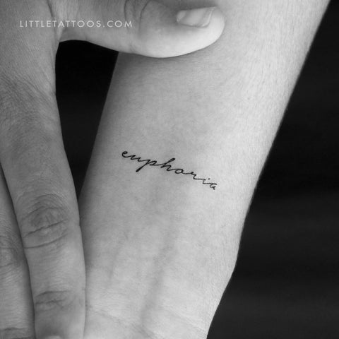 Euphoria Temporary Tattoo - Set of 3