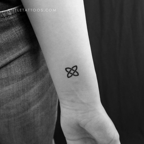 Small Solomon's Knot Temporary Tattoo - Set of 3