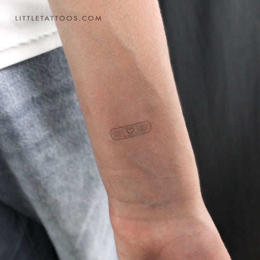 Tatuaje temporal de vendaje pequeño - Juego de 3