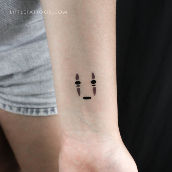 Kaonashi Temporary Tattoo - Set of 3