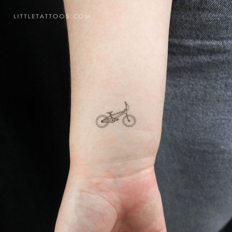 BMX Temporary Tattoo - Set of 3