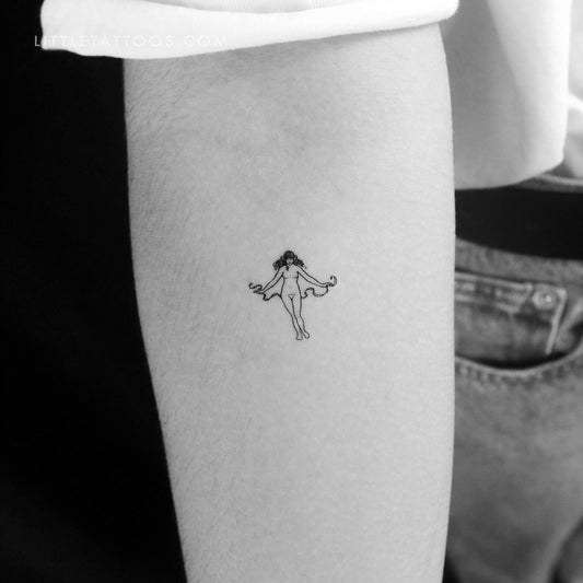 Tatuaje temporal de doncella - Juego de 3