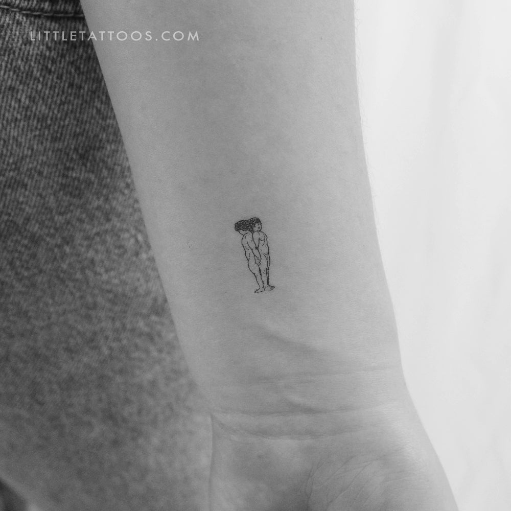 Tatuaje temporal de gemelos - Juego de 3