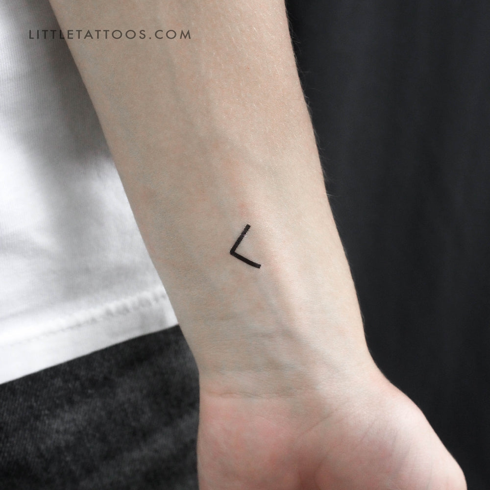 Tatuaje temporal Kenaz - Juego de 3
