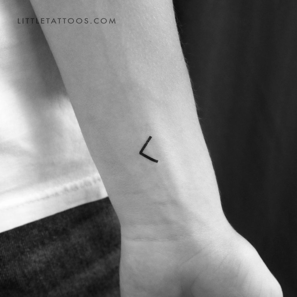 Tatuaje temporal Kenaz - Juego de 3