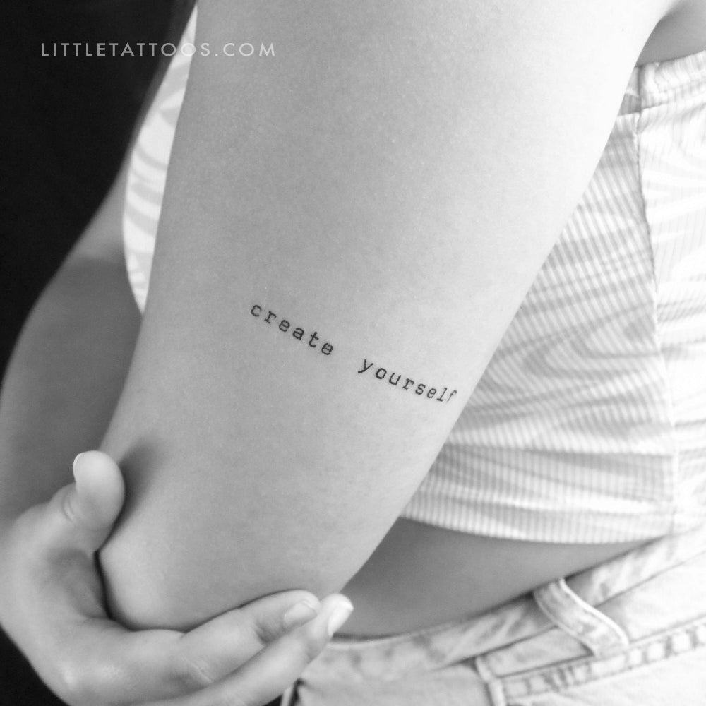 Tatuaje temporal a juego "Crea tú mismo" - Juego de 3