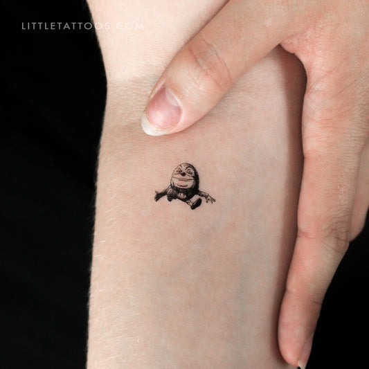 Tatuaje temporal de Humpty Dumpty - Juego de 3