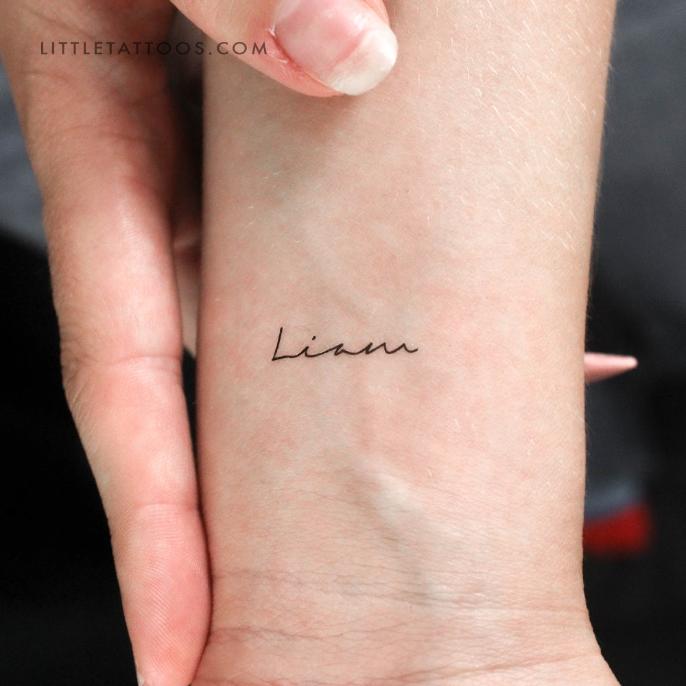 Tatuaje temporal pequeño de Liam - Juego de 3