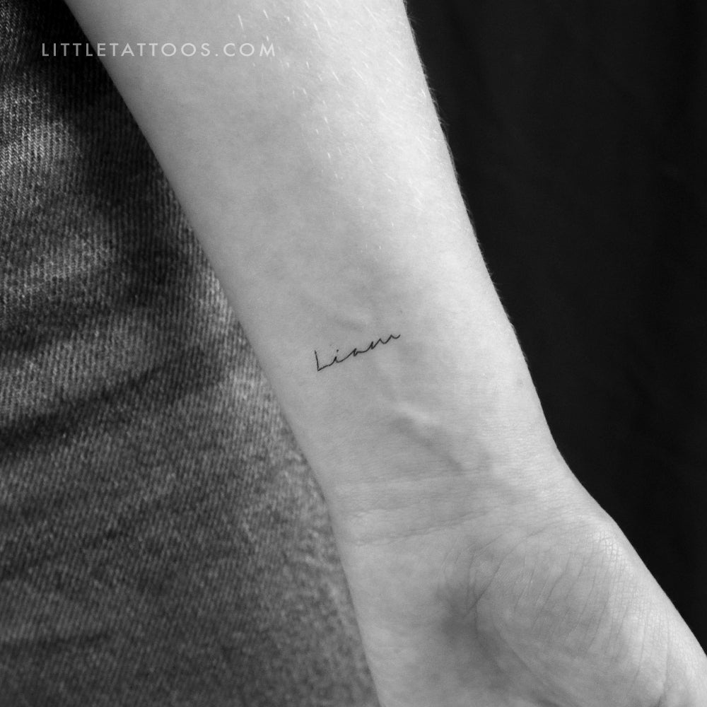 Tatuaje temporal pequeño de Liam - Juego de 3