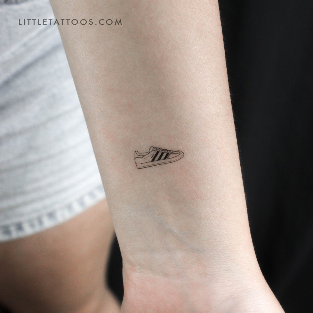 adidas gazelle silver green womens Adidas Gazelle Temporary Tattoo