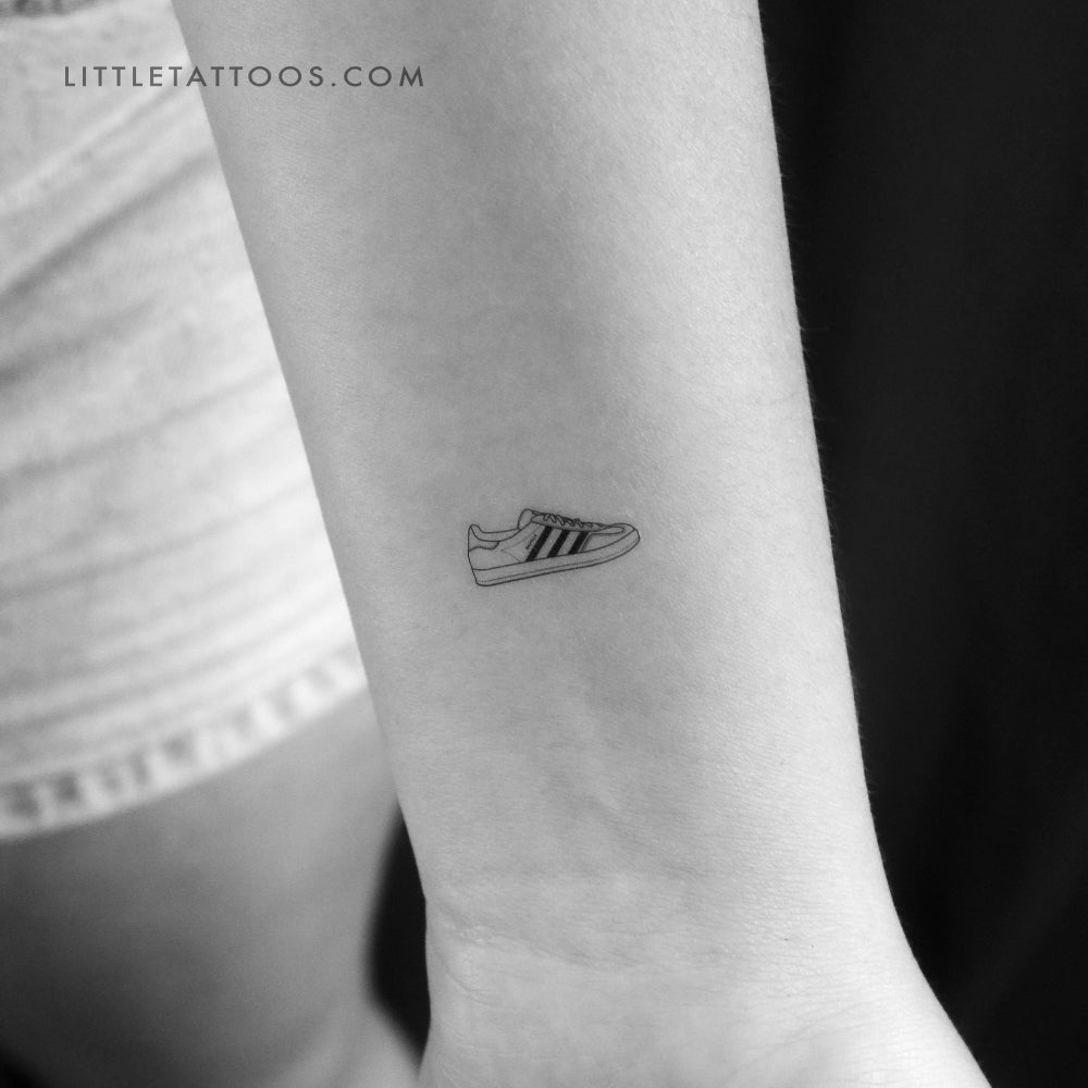 Adidas Gazelle Temporary Tattoo