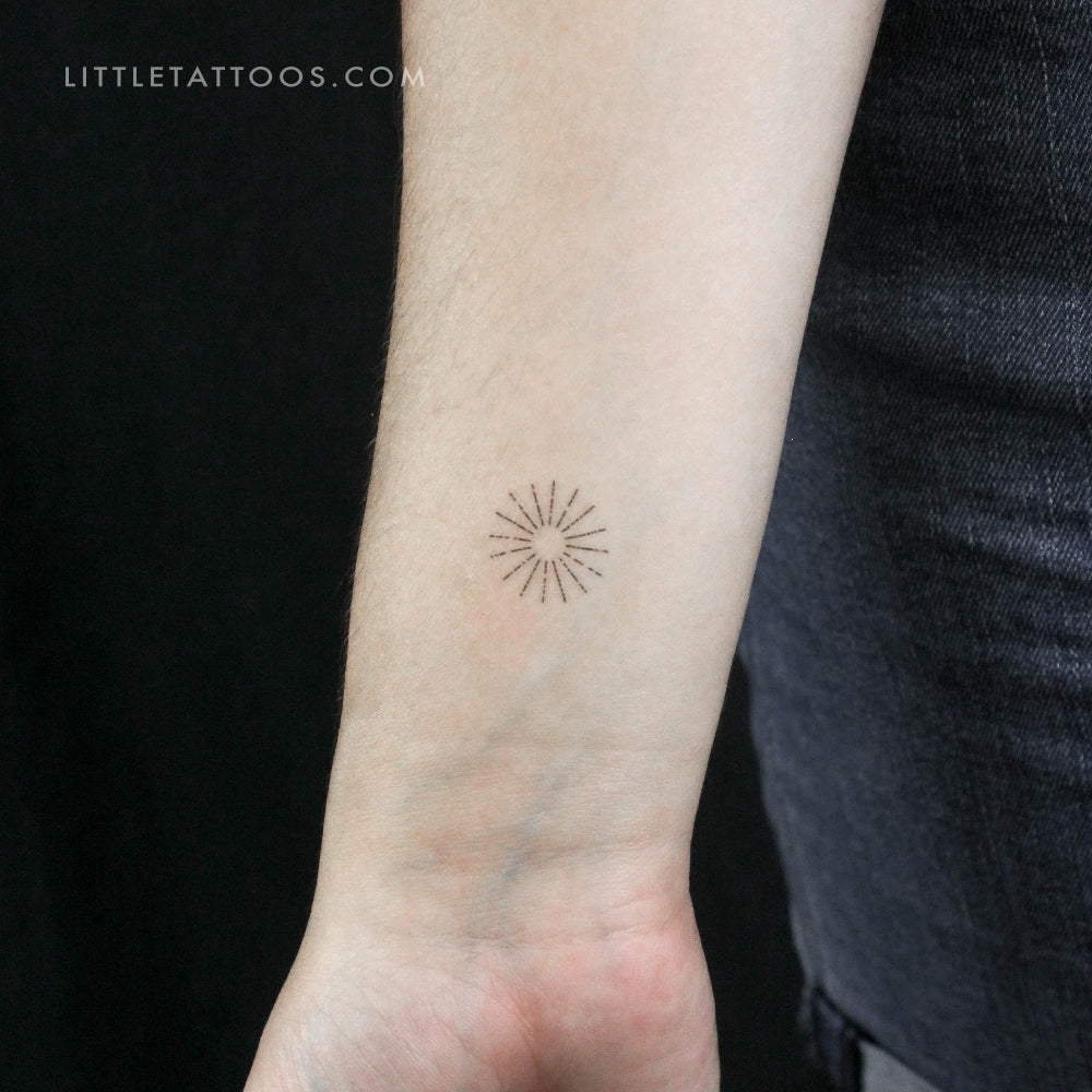 Solar Sparkle Type I by Jakenowicz Temporary Tattoo - Set of 3