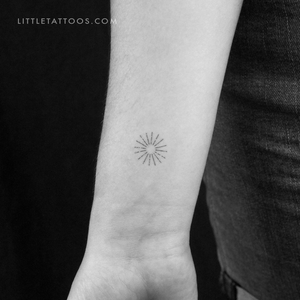 Solar Sparkle Type I by Jakenowicz Temporary Tattoo - Set of 3