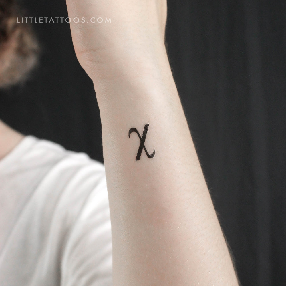 Tatuaje temporal pequeño de Chi - Juego de 3