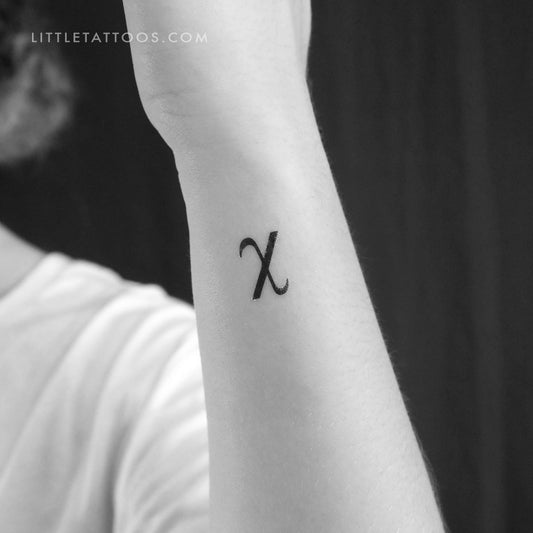 Tatuaje temporal pequeño de Chi - Juego de 3
