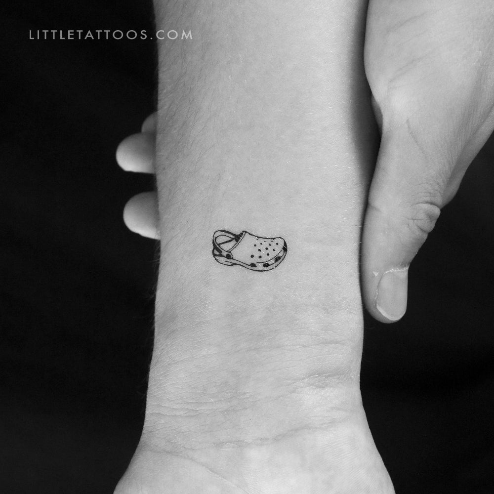 Tatuaje temporal de Crocs - Juego de 3
