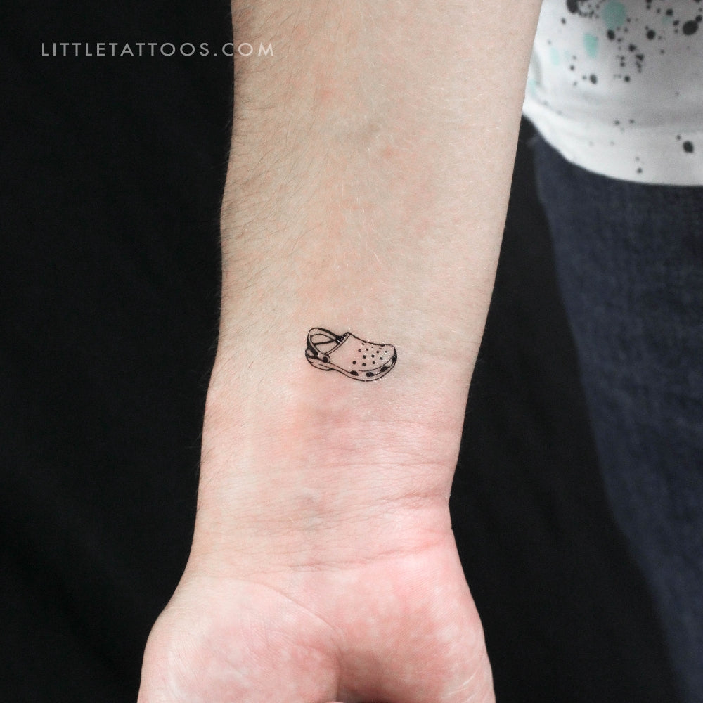Tatuaje temporal de Crocs - Juego de 3