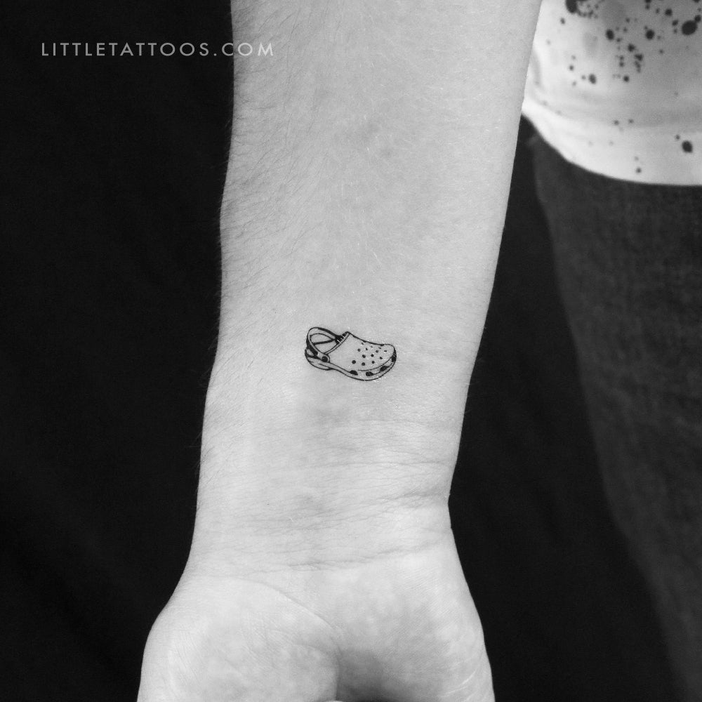 Tatuaje temporal de Crocs - Juego de 3