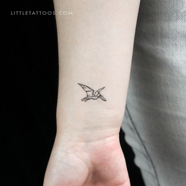 Pterosaur Temporary Tattoo